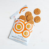 Clearspring Brown Rice Crackers Whole Sesame & Tamari 40g - British product
