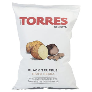Torres Black Truffle Crisps Potato Crisps 125g