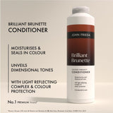 John Frieda Brilliant Brunette Colour Vibrancy Conditioner bottle, UK version