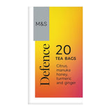 M&S M&S Defence Orange Ginger Lemon Immune Defence Tea Bags 20 per pack- Buy online at McGrocer