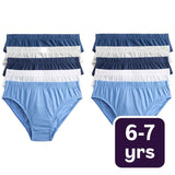 M&S blue nautical briefs for 6-7 years, imported from the UK