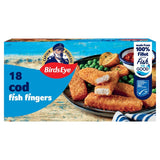 M&S Birds Eye Frozen Breaded Cod Fish Fingers 504g- Buy online at McGrocer