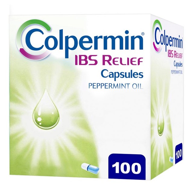 Colpermin IBS Relief Peppermint Oil Capsules 100 capsules - British product