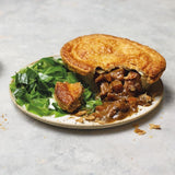 M&S vegan no beef steak pie 200g, imported from the UK