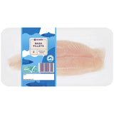 Ocado basa fillets skinless and boneless 250g, imported from the UK
