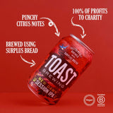 Toast Ale New Dawn SIPA beer 330ml (British brand)