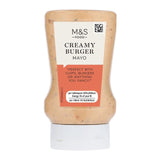 M&S burger mayonnaise with tomato and gherkins 280ml, imported from the UK
