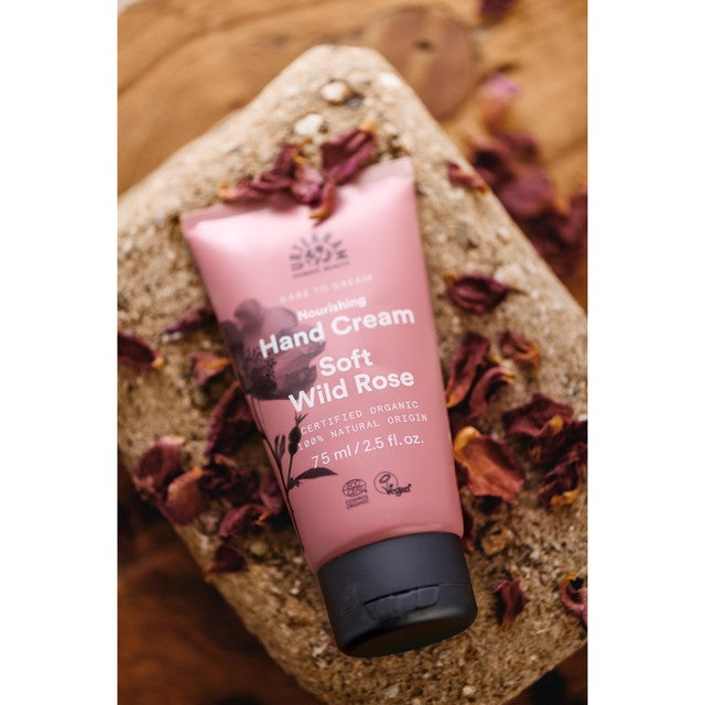 Urtekram Wild Rose Hand Cream 75ml (British brand)