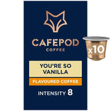 M&S CafePod You're So Vanilla Nespresso Compatible Coffee Pods 10 Count- Buy online at McGrocer