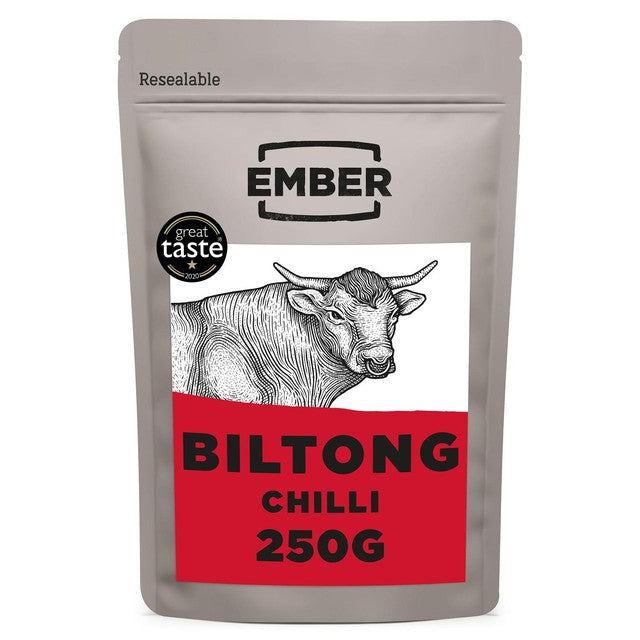 Ember Snacks Chilli Biltong 250g - British product