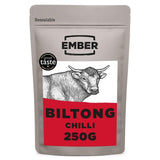 Ember Snacks Chilli Biltong 250g - British product