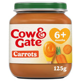 Cow & Gate carrot baby food jar 125g - British product