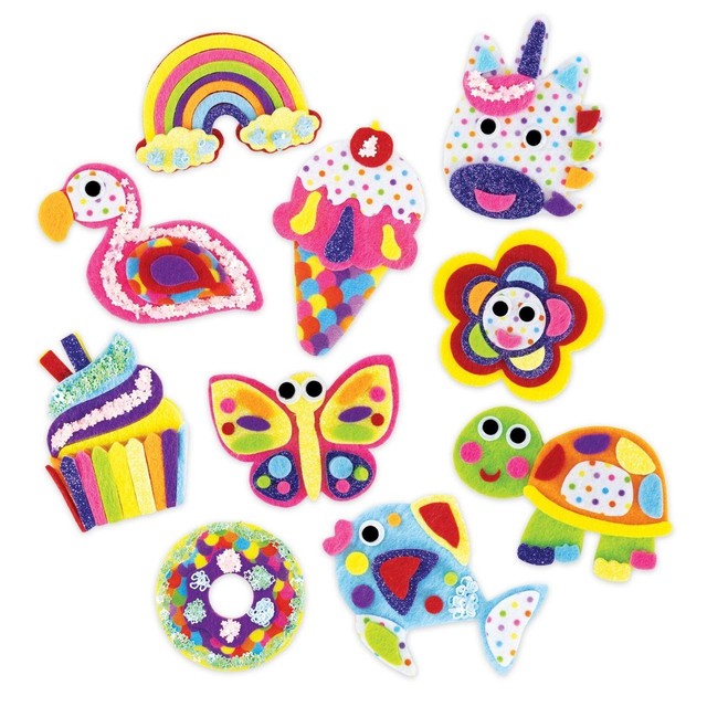 Galt Perfect Patches felt craft kit, imported from the UK