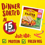 Old El Paso Smoky BBQ Fajita Kit 750g, imported from the UK