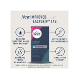 Veet sensitive wax strips for legs and body 40 strips (British brand)