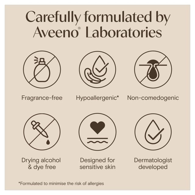 Aveeno Face Calm+Restore gentle PHA exfoliating face cleanser 150ml - British product