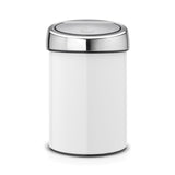 M&S Brabantia Touch Bin 3 Litre Bathroom Bin- Buy online at McGrocer