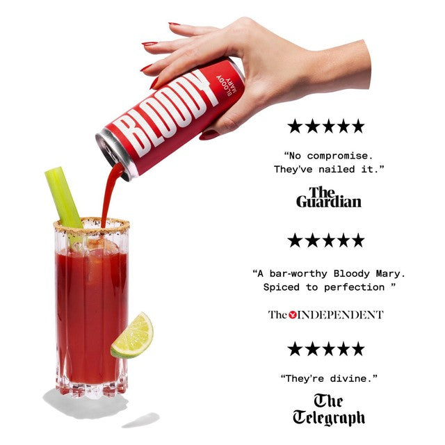 Bloody Drinks Bloody Mary canned cocktail 250ml - British product