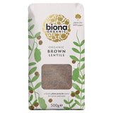 Biona organic brown lentils 500g - British product