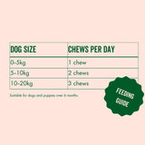 Marleybones gut supplement chew for dogs, imported from the UK