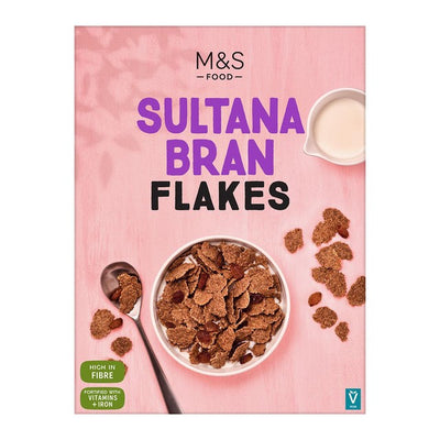 M&S M&S Sultana Bran Flakes Breakfast Cereal 500g- Buy online at McGrocer