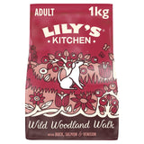 M&S Lily's Kitchen Wild Woodland Walk Duck Salmon & Venison Adult Dry Dog Food 1kg- Buy online at McGrocer