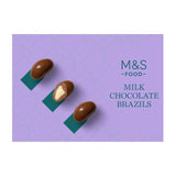 M&S M&S Milk Chocolate Brazil Nuts Chocolate-Covered Nuts 150g- Buy online at McGrocer