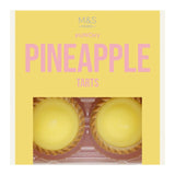 M&S Marks and Spencer Pineapple Tarts Pastry Box 4 x 59g- Buy online at McGrocer