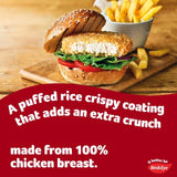 Birds Eye chicken quarter pounders 227g - British product