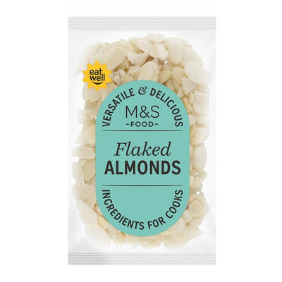 M&S M&S Flaked Almonds Nuts 100g- Buy online at McGrocer