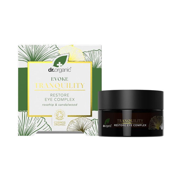 Dr Organic Evoke Tranquillity Restore eye cream 10ml - British product