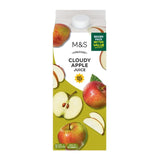 M&S M&S Cloudy Apple Juice Pressed Apple Juice 1.75L- Buy online at McGrocer