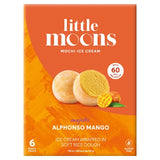 M&S Little Moons Mango Mochi Ice Cream Bites 6 x 32g- Buy online at McGrocer