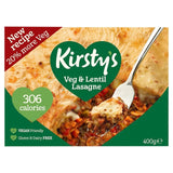Kirsty's Lentil Lasagne Gluten Free Vegetable Ready Meal 400g