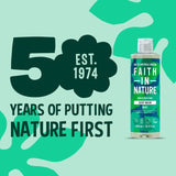 Faith In Nature mint body wash 400ml - British product