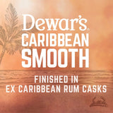 Dewars Caribbean Smooth Blended Scotch Whisky 70cl - British product