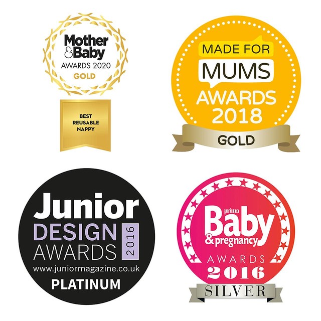 Bambino Mio reusable nappy Strawberry One size - British product