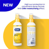 E45 sun care spray SPF 30 180ml, UK version