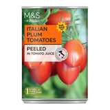 M&S Italian plum tomatoes 400g, imported from the UK