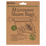 Toastabags eco microwave steam bags 15pk (British brand)