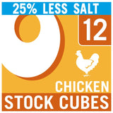 M&S Oxo 12 Reduced Salt Chicken Stock Cubes 71g- Buy online at McGrocer