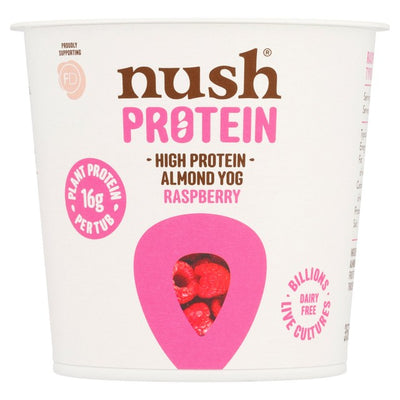 Yogourt végétal protéiné aux amandes Nush saveur framboise 350g M&S - Acheter en ligne sur McGrocer