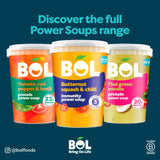 BOL garden pea & spinach soup 600g pot - British product