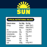 SunBites lightly salted wholegrain crisps multipack 6x25g (British brand)