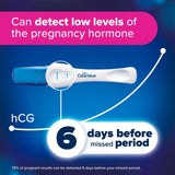 Clearblue Visual Early Detection Pregnancy Test 2 Tests - British product