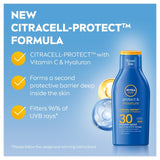 NIVEA Sun Lotion SPF 30 100ml, imported from the UK