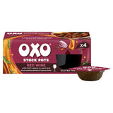 Oxo red wine stock pots 4 x 20g, imported from the UK