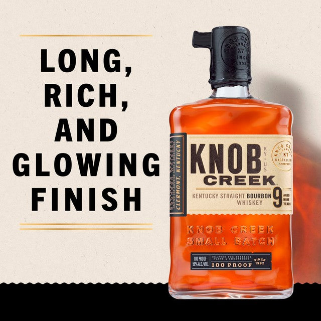 Knob Creek Small Batch Kentucky Bourbon Whiskey 70cl, UK version