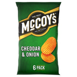 McCoy's Cheddar & Onion crisps, imported from the UK