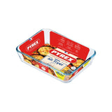 Pyrex rectangular air fryer dish 0.8L, imported from the UK
